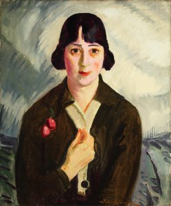 クエーカー・ネル（ヘレン・M・テイラー） 1916年 （油彩・キャンバス） 作： John Sloan
