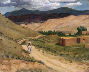 ロアｄ と チマヨ 作： John French Sloan