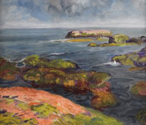 海岸、グロスター 作： John French Sloan