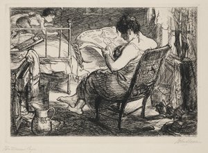 A página da mulher 作： John French Sloan