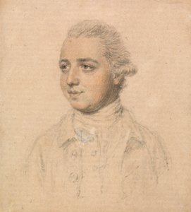 Retrato de um jovem tirado da vida, voltado para a esquerda