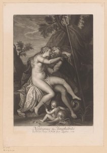 ネプチューンとアンフィトリテのキス ネプチューンとアンフィトリテ (オブジェクトのタイトル) 神々の情事（シリーズタイトル） 神々の愛（シリーズタイトル）