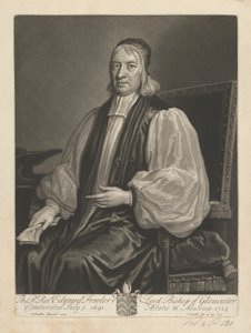 Reverendo Edward Fowler, Senhor Bispo de Gloucester 作： John Smith