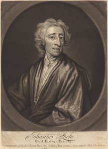 ジョン・ロック 作： John Smith after Sir Godfrey Kneller