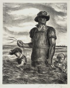 私たちの良き地球 作： John Steuart Curry
