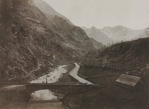 ルート沿いの眺め、ポルトガル、1852-1853。 作： John Stewart