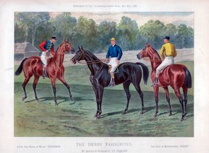 ダービーのお気に入り、1896年5月30日 作： John Sturgess