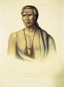 Lap-pa-win-soeの肖像、1837年（手描きのリト） 作： John T. Bowen