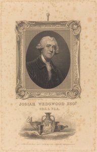 ジョサイア・ウェッジウッド氏 作： John Taylor Wedgwood after Sir Joshua Reynolds