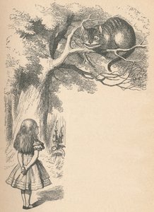 アリスとチェシャ猫、1889