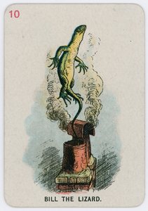 トカゲを請求する 作： John Tenniel