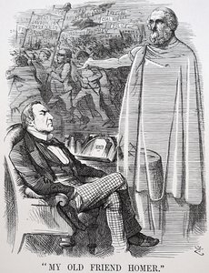グラッドストーンの旧友ホーマー 作： John Tenniel
