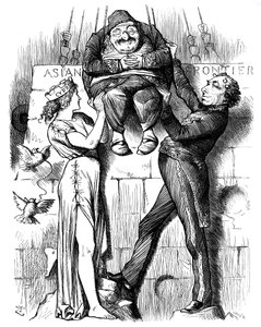 ハンプティダンプティ、1878年。 作： John Tenniel