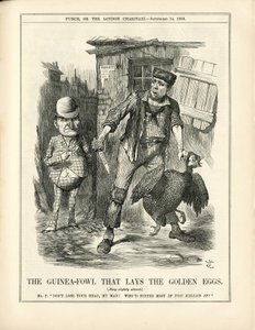 ジョン・テニエル（1820-1914）が『パンチ』に描いたイラスト 作： John Tenniel