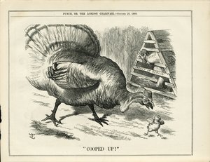 Punch』に掲載されたジョン・テニエル（1820-1914）のイラスト 作： John Tenniel