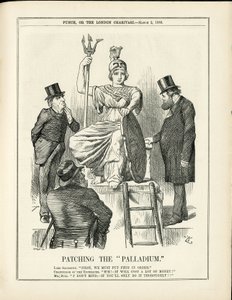 Punch』に掲載されたジョン・テニエル（1820-1914）のイラスト 作： John Tenniel