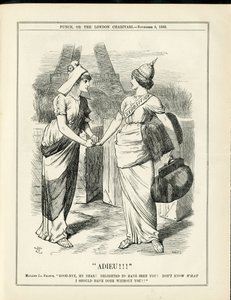 Punch』に掲載されたジョン・テニエル（1820-1914）のイラスト 作： John Tenniel
