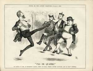 Punch』に掲載されたジョン・テニエル（1820-1914）のイラスト 作： John Tenniel