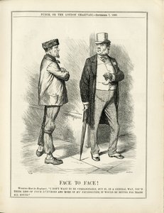 Punch』に掲載されたジョン・テニエル（1820-1914）のイラスト 作： John Tenniel