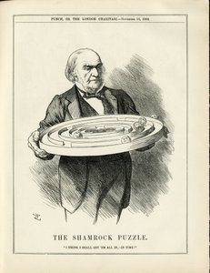 Punch』に掲載されたジョン・テニエル（1820-1914）のイラスト 作： John Tenniel