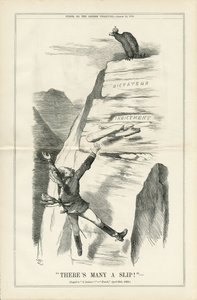 Punch』に掲載されたジョン・テニエル（1820-1914）のイラスト