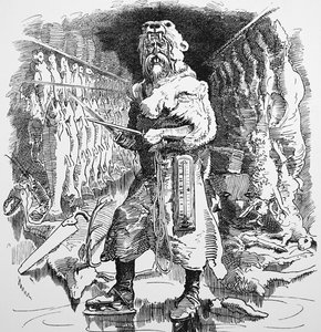 パンチさんが考える、これからの冷凍の重要性 作： John Tenniel