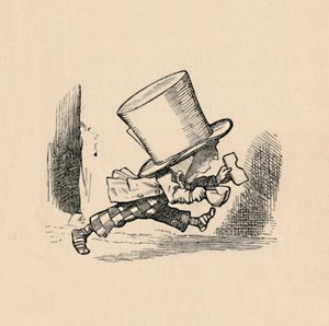 マッドハッター、1889年のタルト章 作： John Tenniel