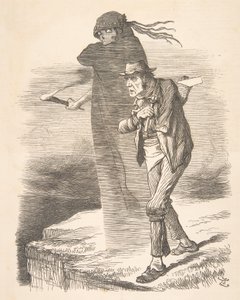 テンプター パンチ、1886 年 11 月 27 日、1886 年。 作： John Tenniel