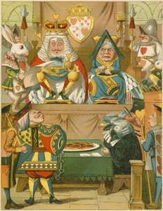 不思議の国のアリスの冒険の試練 作： John Tenniel