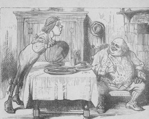 ウィリアム神父シリーズの3番目、1889 作： John Tenniel