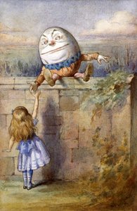 不明な画像 作： John Tenniel