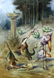 不明な画像 作： John Tenniel