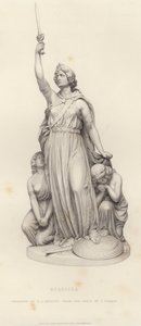 ボアディシア女王の肖像 作： John Thomas