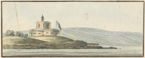 St. Mawes Castle、ファルマス、東南東 作： John Thomas Serres