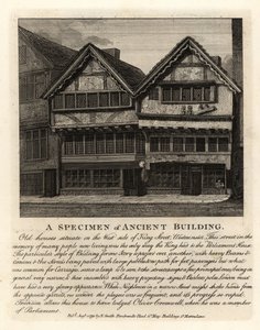 古代の建物の標本 作： John Thomas Smith