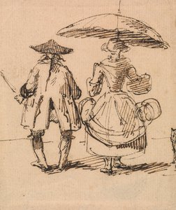 Joseph Nollekens R.A. ノルケンズ夫人: コンパスとキャリパーが並んでいる 作： John Thomas Smith