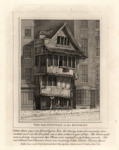 ロンドン、ミノリーズ・パリッシュの古い噴水 作： John Thomas Smith