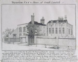 タレットハウス、ランベス、1798年のビュー 作： John Thomas Smith