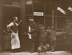囚人の家、1876-77（woodburytype） 作： John Thomson