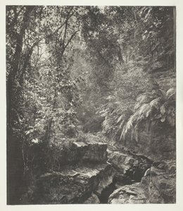 1868年頃のフォルモサの峠道。 作： John Thomson