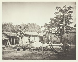 ペポホアンの住居、c。 1868年。 作： John Thomson