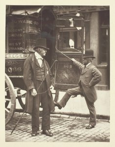 鋳鉄のビリー、1881 年。 作： John Thomson
