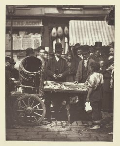 セント・ジャイルズの安い魚 作： John Thomson