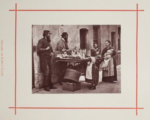 1877年、ファンシーウェアのディーラー。 作： John Thomson