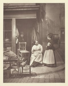 古い家具、1881 年。 作： John Thomson