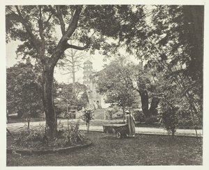 イギリス領事館ヤムン、カントン、c。 1868年。 作： John Thomson