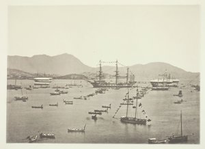 The Harbour, Hong-Kong, c. 1868.