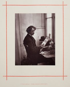 1877年のカードディーラーのチケット。 作： John Thomson