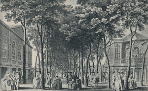 メリルボーン庭園の社会、1755年、1920年 作： John Tinney