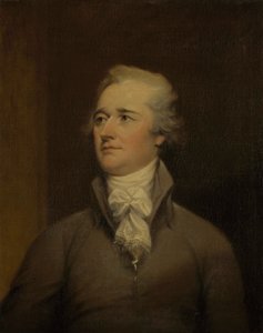 アレクサンダー・ハミルトン (1757-1804) 作： John Trumbull